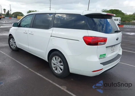2018 Kia Sedona Lx из США, поврежденный, VIN KNDMB5C15J6378858